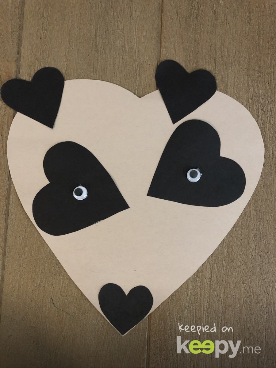 Panda heart 