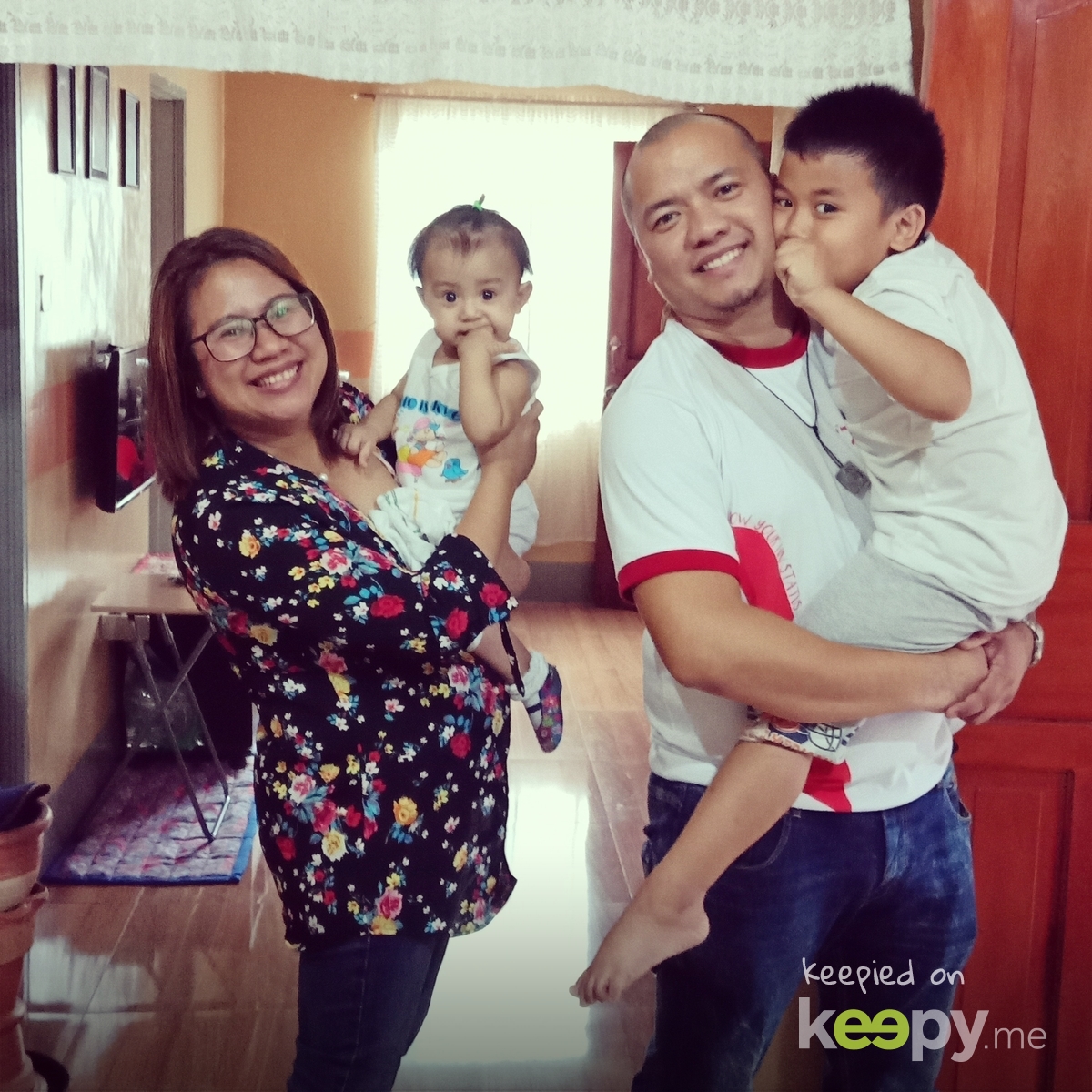 Reunited! Hello keepy world from #samsonsof tondo, with our heaven on earth two little.
#wheninSanManuel2018 » Keepy.me