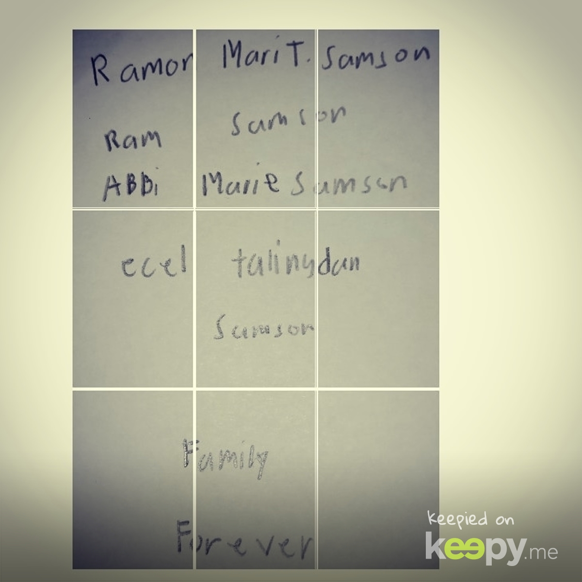 Indeed! We are blessed and favored for a family like ours!  We are forever! 
Handwritten by Mari Feb42020 » Keepy.me