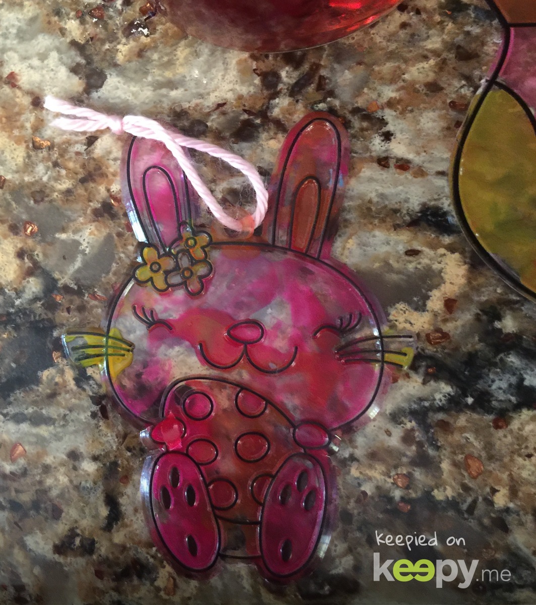 Made a sun catcher bunny  » Keepy.me