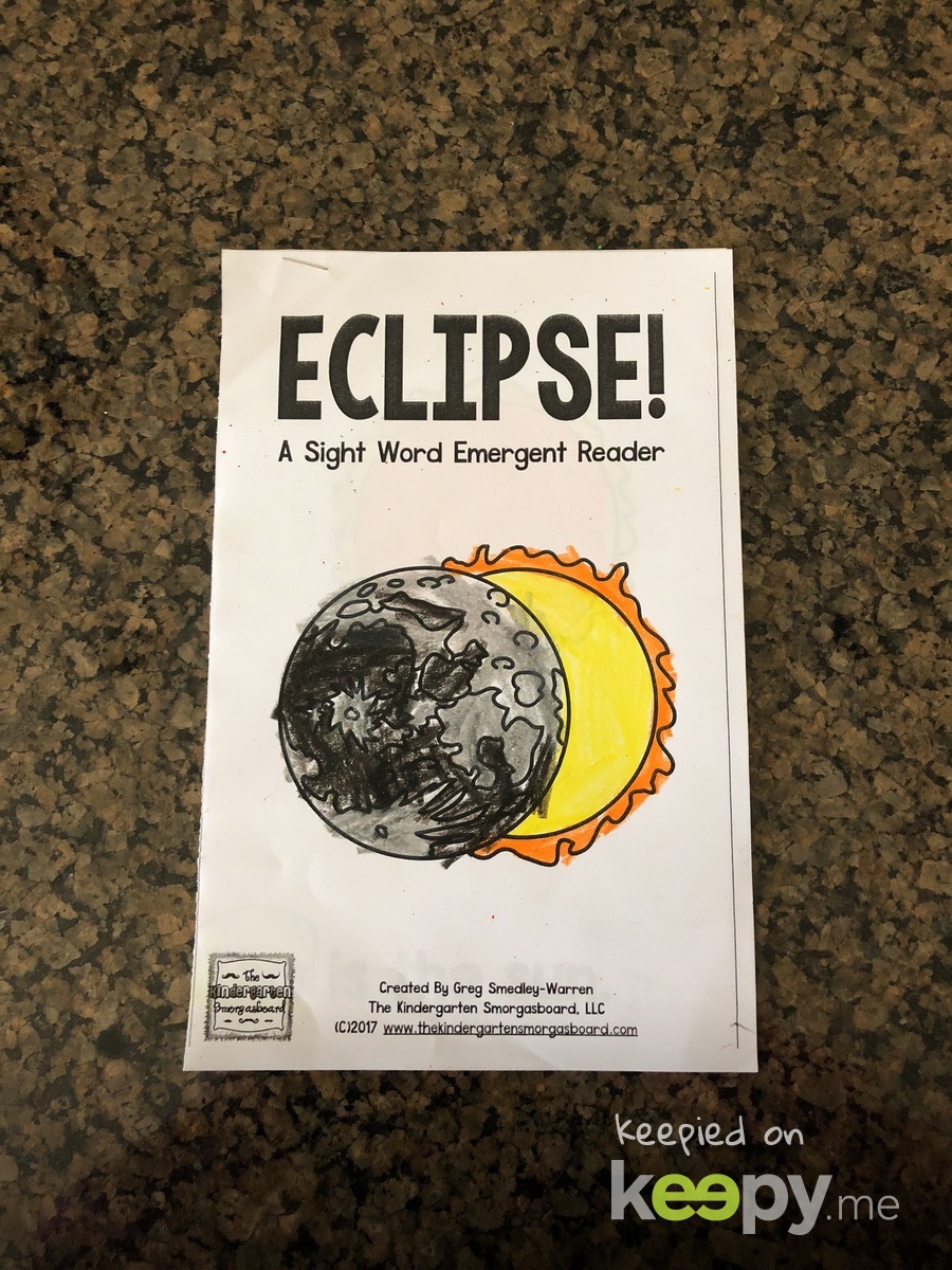 Solar eclipse workbook  » Keepy.me
