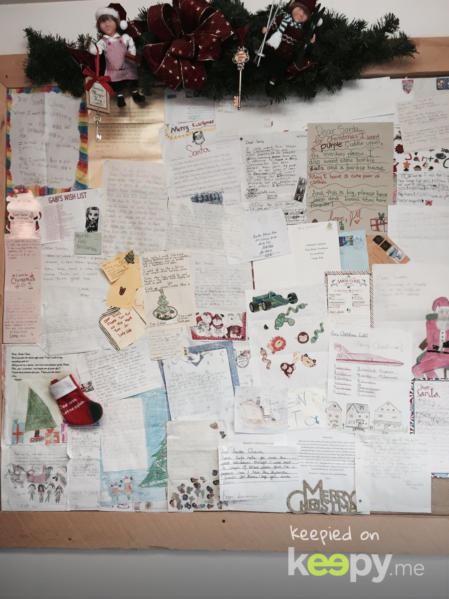 Letters to Santa clause at his house a North Pole, Alaska  » Keepy.me