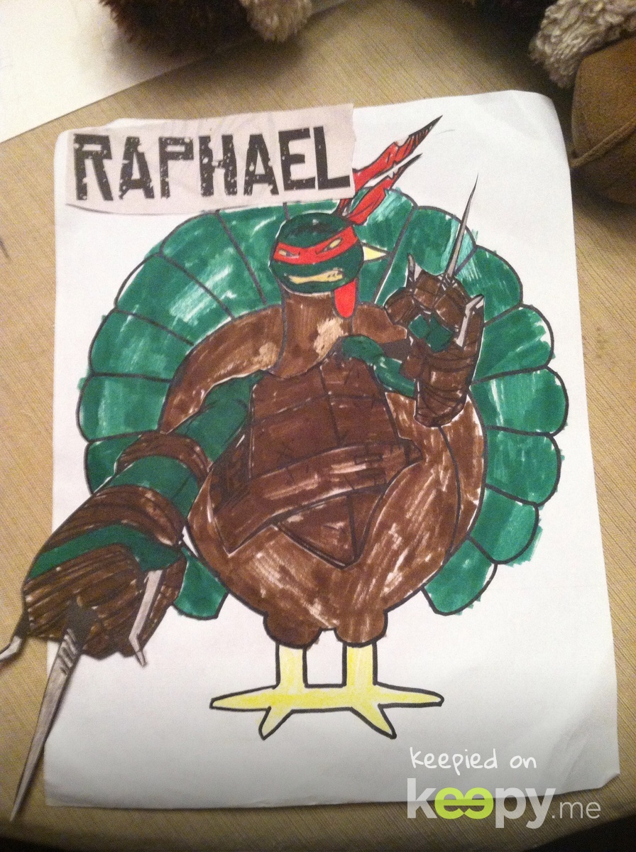 Thanksgiving teenage mutant ninja turkey » Keepy.me