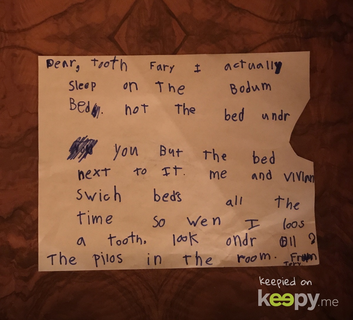 Even the tooth fairy  » Keepy.me