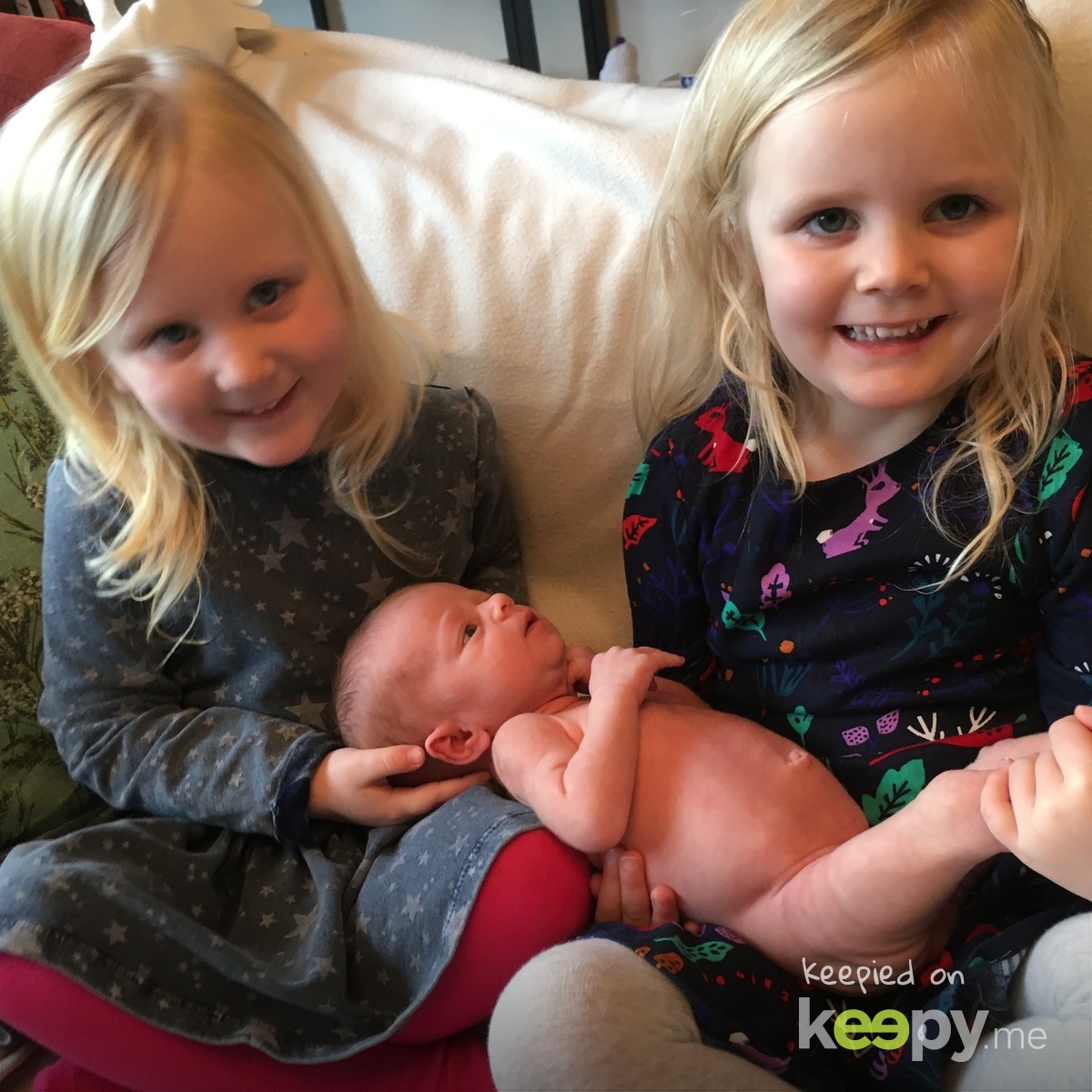 Lisa saved this awesome photo of Lily, Tessa, Wren on Keepy