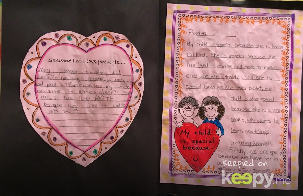 My child is special because...  #secondgrade » Keepy.me